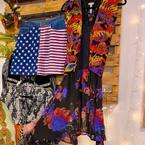 Free People lace Harem jumpsuit size M